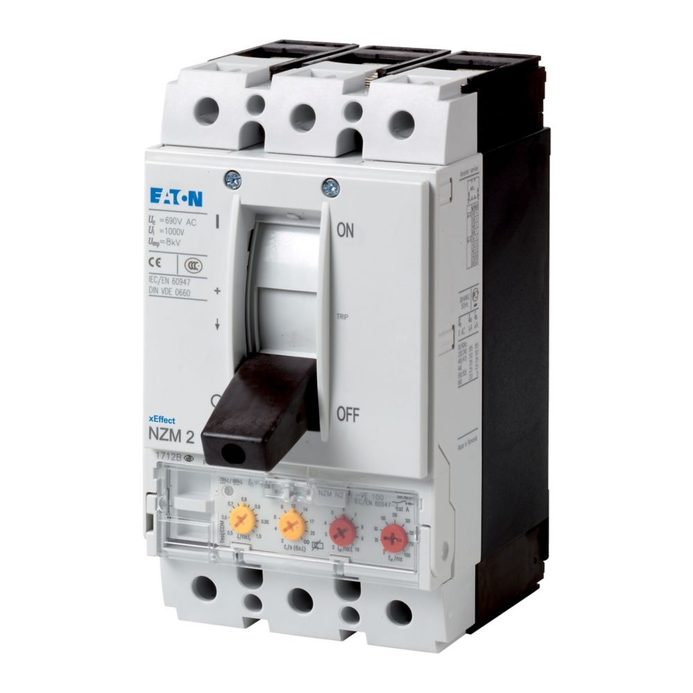 Eaton NZMH2-VE100-S1 3 Pole 100A MCCB
